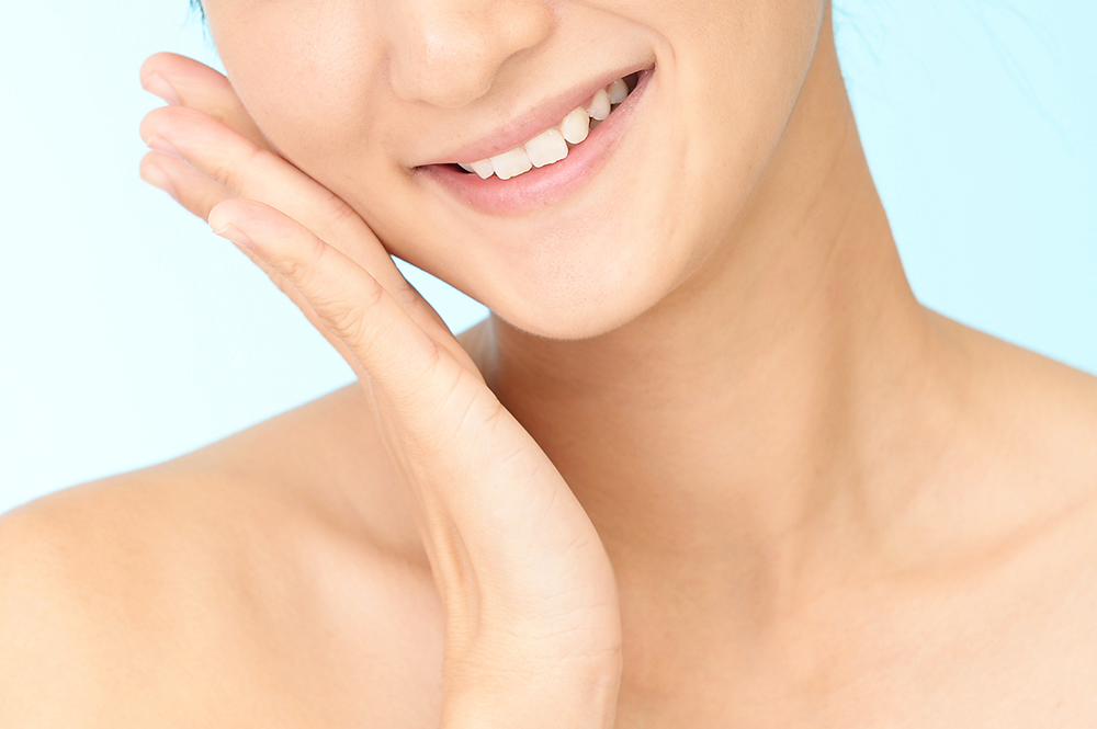 フェイスラインもスッキリ